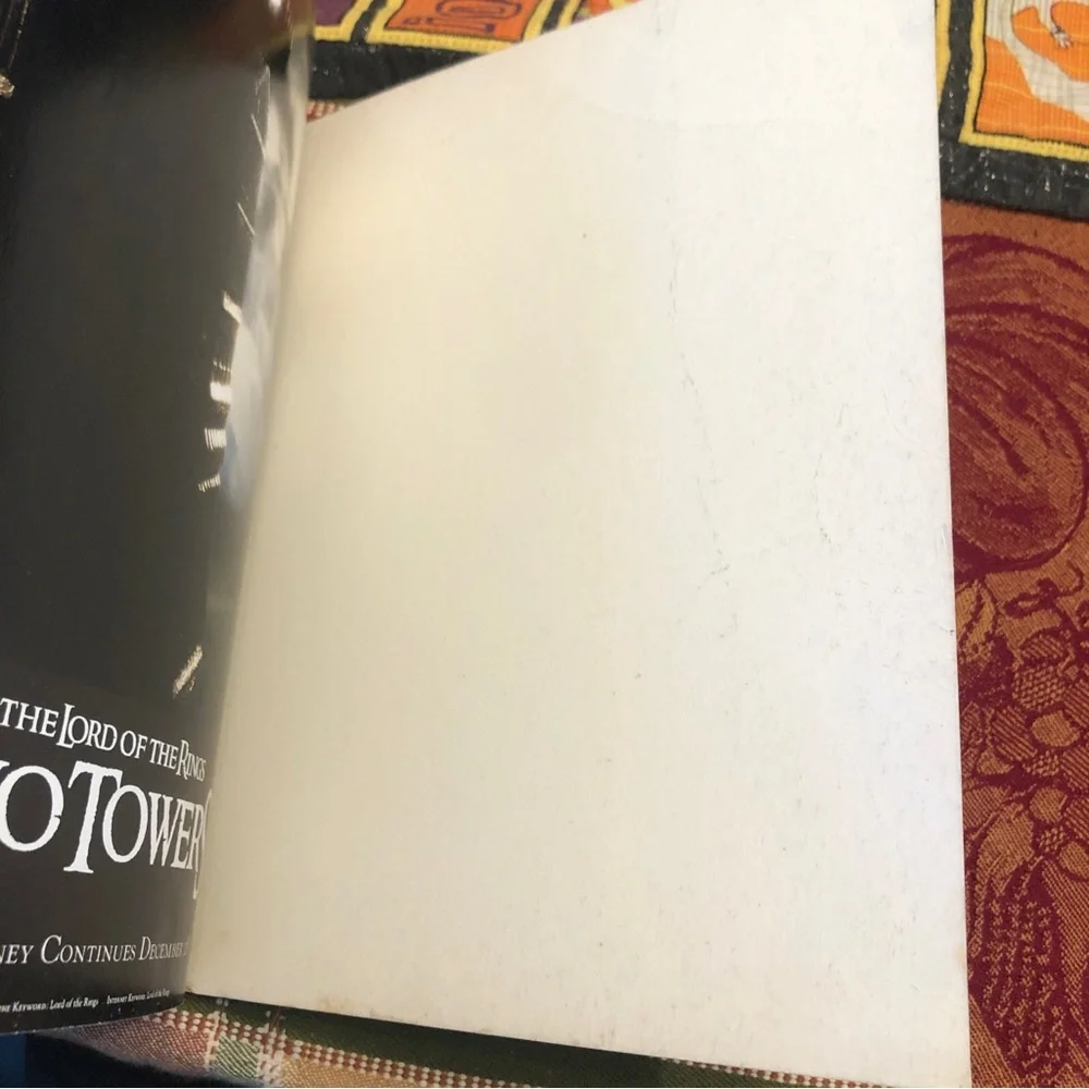 THE LORD OF THE RINGS The Making of the Movie Trilogy color trade paperback 2002